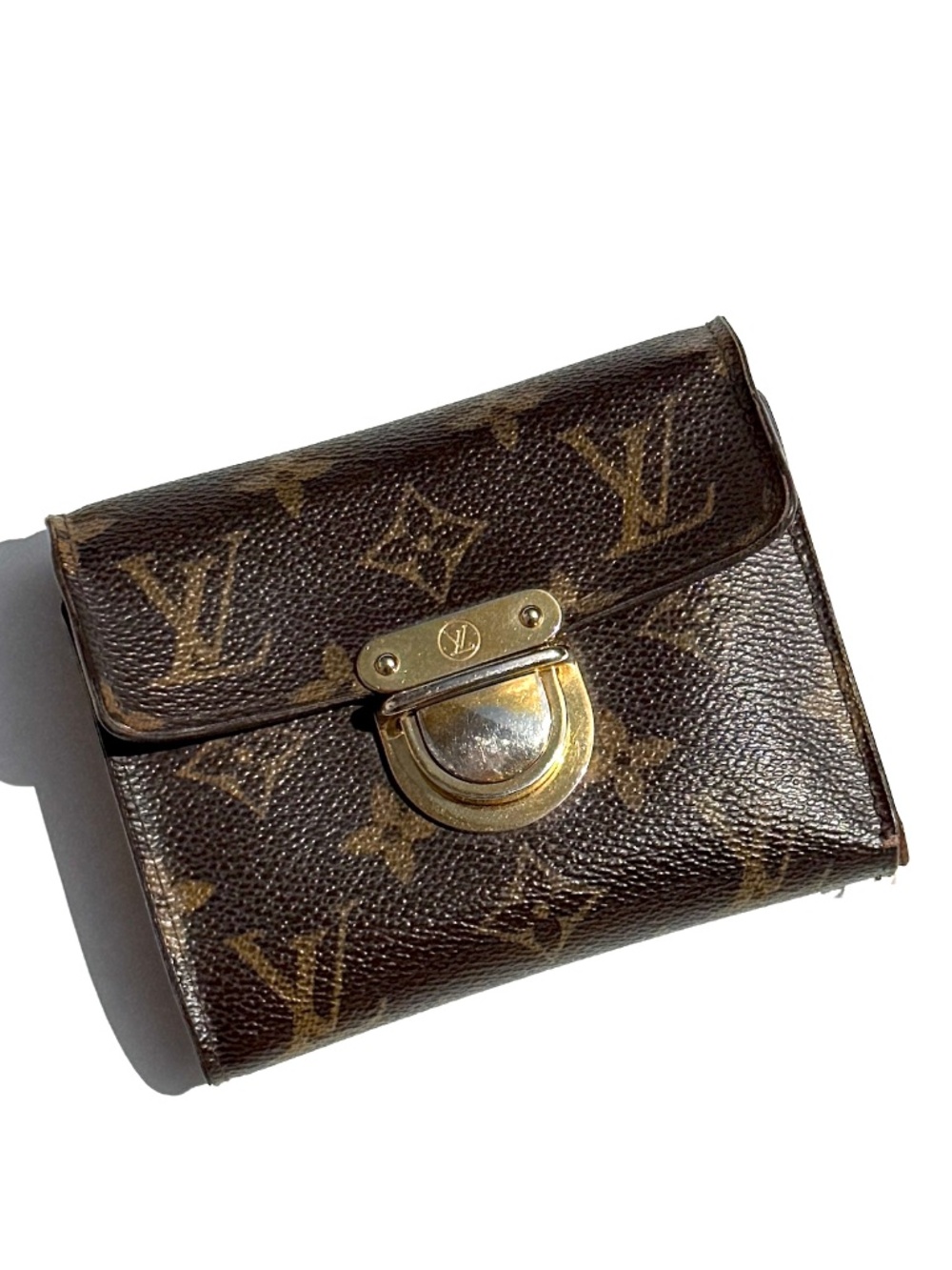 LOUIS VUITTON Koala Brown Monogram Compact Flap Wallet